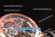 Roger Dubuis Excalibur One-Off Double Tourbillon Black PVD Case Perfect Clone With Miyota 6T51