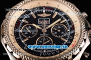 Breitling Bentley 6.75 Speed Chrono Swiss Valjoux 7750 Automatic Steel Case with Black Dial and Stick Markers (GF)