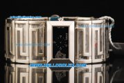 Versace Swiss Quartz Movement Full Steel with Black Dial-Genuine Versace from Versace Manufacturer