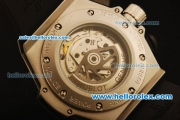 Hublot King Power F1 Swiss Valjoux 7750 Automatic Steel Case with Black Dial and Black Rubber Strap