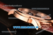 BlancPain L-Evolution Automatic 8 Days Miyota 9015 Automatic Rose Gold Case with Black Dial and White Markers (G5)