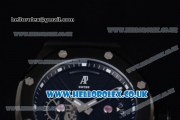 Audemars Piguet Royal Oak Concept Japanese Miyota Quartz PVD Case with Skeletoon Dial and Black Rubber Strap (EF)