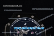 Audemars Piguet Royal Oak Concept Japanese Miyota Quartz PVD Case with Skeletoon Dial and Black Rubber Strap (EF)