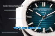 Patek Philippe Nautilus Jumbo Swiss ETA 2824 Automatic Stainless Steel Case/Bracelet with Blue Dial and Stick Markers (BP)