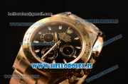 Rolex Daytona Yellow Gold Rolex 4130 Auto Best Edition 1:1 Clone Black Dial 116508