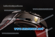 Scuderia Ferrari Chronograph Miyota OS20 Quartz PVD Case with Red Dial and Silver Arabic Numeral Markers