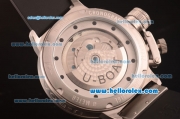 U-Boat Italo Fontana Automatic Steel Case with Black Dial and Beige Markers