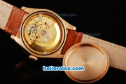 Rolex Datejust Swiss ETA 2836 Automatic Movement White Dial with Dimond Markers-Black Diamond Bezel
