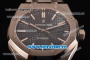 Audemars Piguet Royal Oak 41MM Clone AP Calibre 3120 Automatic Steel Case/Bracelet with Blue Dial - Stick Markers (EF)