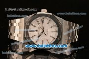 Audemars Piguet Royal Oak Asia ST Automatic Stainless Steel Case with White Dial and Stick Markers