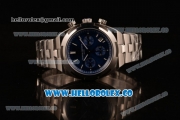 Vacheron Constantin Overseas Chrono Miyota 9015 Automatic Steel Case with Blue Dial and Steel Bracelet