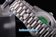 Rolex Datejust Automatic with White Dial Number Marking-New Version