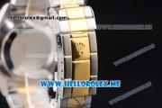 Rolex Submariner Clone Rolex 3135 Automatic Two Tone Case/Bracelet with Blue Dial and Dot Markers (BP)