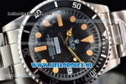 Rolex Submariner Comex Asia 2813 Automatic Steel Case with Black Dial Orange Dots Markers and Steel Bracelet