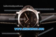 Panerai Luminor Marina 1950 3 Days PAM 359 Clone P.9000 Automatic Steel Case with Black Dial and Black Leather Strap (SF)