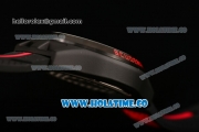 Ferrari Scuderia Ferrari Orologi 2015 Miyota 2035 Quartz PVD Case with Black Dial and Red Stick Markers