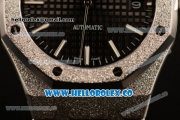 Audemars Piguet Royal Oak Clone AP Calibre 3120 Automatic Steel Case with Black Dial and Steel Bracelet (EF)