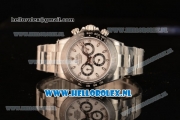 Rolex Daytona Chronograph 7750 Auto Steel Case with White Dial and Steel Bracelet - 1:1 Origianl (N00B)