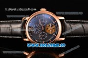 Vacheron Constantin Patrimony Traditionnelle Calibre 2755 Asia Automatic Rose Gold Case with Black Dial and Stick Markers