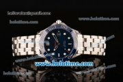 Omega Seamaster Diver 300M Swiss ETA 2824 Automatic Full Steel with Ceramic Bezel and Blue Dial - 1:1 Best Edition (BP)