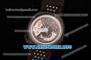 SevenFriday V3-S Japanese Miyota 8215 Automatic PVD Case with Black/White Dial and Black Leather Strap