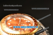 Rolex GMT-Master Vintage Brown Dial With Brown Bezel 2813 Auto Two Tone Jubilee Strap