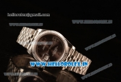 Rolex Datejust 37mm Swiss ETA 2836 Automatic Steel Case with Jubilee Steel Bezel Pink Dial Diamond Roman Steel Bracelet