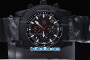 Tag Heuer Carrera Working Chronograph Full PVD with Black Dial