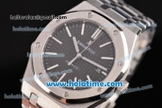 Audemars Piguet Royal Oak Best Edition Citizen 9015 Automatic Full Steel with Stick Markers and Black Dial (Z)