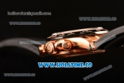 Rolex Daytona Chrono Swiss Valjoux 7750 Automatic Rose Gold Case with PVD Bezel Stick Markers and Rose Gold Dial (BP)