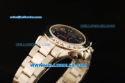 Rolex Daytona Chronograph Swiss ETA 7750 Automatic Movement with Blue Dial and White Numeral Markers