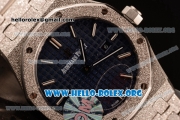 Audemars Piguet Royal Oak Lady Miyota Quartz Steel Case with Blue Dial and Steel Bracelet (EF)