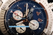 Breitling Avenger Swiss Valjoux 7750 Automatic Movement Full Steel with Black Dial and Arabic Numerals