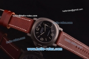 Panerai Luminor Marina PAM00026 Swiss ETA 6497 Manual Winding PVD Case with Black Dial - 1:1 Original