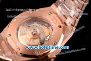 Audemars Piguet Royal Oak 41 Swiss ETA 2824 Automatic Full Rose Gold with Black Dial and Stick Markers - 1:1 Original (Z)