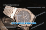 Audemars Piguet Royal Oak Perpetual Calendar Asia Automatic Steel Case with Blue Dial and Steel Bracelet