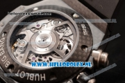 Hublot Big Bang Unico Chrono Swiss Valjoux 7750 Automatic PVD Case with Skeleton Dial and Black Rubber Strap - 1:1 Original