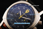 Ferrari Chronograph Quartz Movement Black Dial with Steel Case
