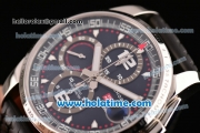 Chopard Mille Miglia GT XL Chrono Swiss Valjoux 7750 Automatic Steel Case with Black Rubber Strap and White Markers - 1:1 Original (H)