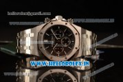 Audemars Piguet Royal Oak Chronograph Swiss Valjoux 7750 Automatic Steel Case Brown Dial Stick Markers With Steel Bezel Steel Bracelet(JH)