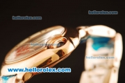 Cartier Ballon Bleu De Swiss ETA Quartz Full Rose Gold with White Dial- 1:1 Original