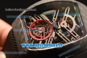 Franck Muller Vanguard Skeleton Tourbillon Carbon Fiber Case V45 T SQT CARBON.ER