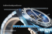 Rolex Daytona OS20 Chronograph Quartz All Black Dial All Blue PVD Case