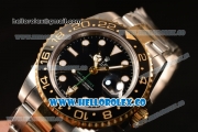 Rolex GMT-Master II New Release Black Bezel Two Tone YG With Original Functional Movement Steel Case 116713LN