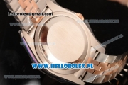 Rolex Datejust Rose Gold Case 3135 Auto with Pink Dial and Two Tone Bracelet - 1:1 Origianl