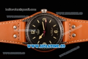 Tudor Heritage Ranger Swiss ETA 2824 Automatic PVD Case with Black Dial and Stick/Arabic Numeral Markers (ZF)