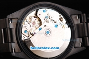 Rolex Daytona Oyster Perpetual Swiss Valjoux 7750 Automatic Movement Full PVD with Black Dial and White Stick Markers