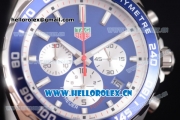 Tag Heuer Formula 1 Miyota Quartz Stainless Steel Case/Bracelet with Blue Dial and Stick Markers