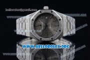 Audemars Piguet Royal Oak 41MM Asia Automatic Steel Case with Gray Dial Stick Markers and Steel Bracelet (EF)