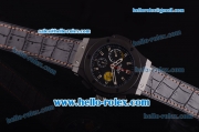 Hublot Big Bang Nastie Swiss Valjoux 7750 Automatic Movement PVD Case with Black Dial